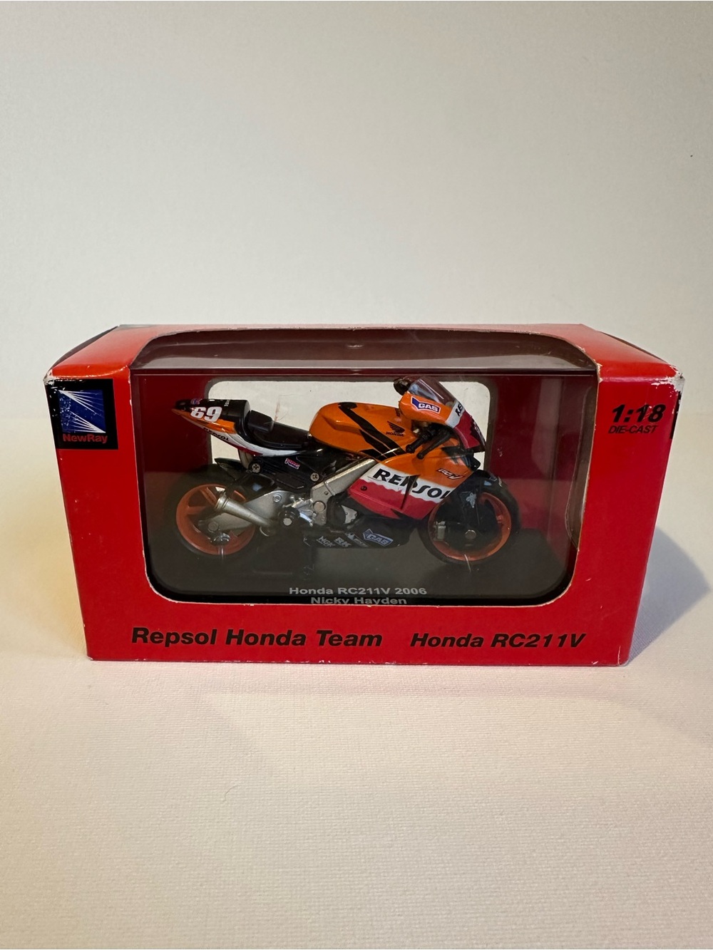 Repsol Honda Team RC211V Diecast Motorcycle